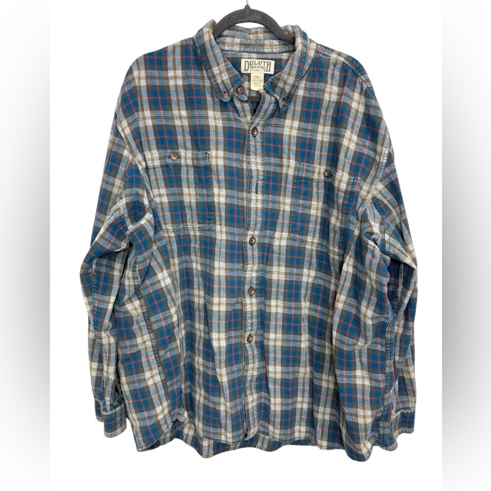 Duluth‎ Trading Co. men's Free Swingin' flannel